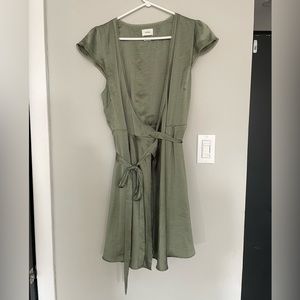 Mademoiselle Satin Dress NWOT